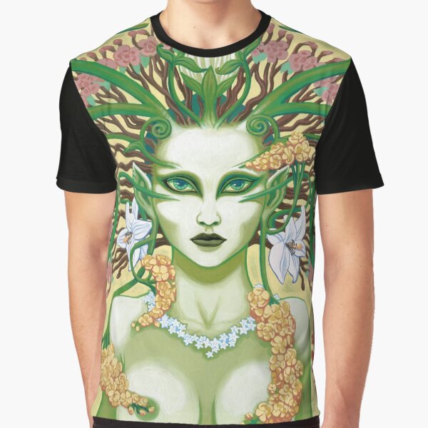 Item preview, Flower Elemental / Nature Spirit designed and sold by CaryadArtwork.