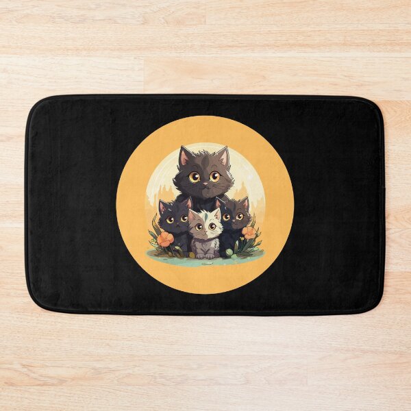 Item preview, Meow Magic - Sweet Cat Illustration Design designed and sold by Teezone-Art.