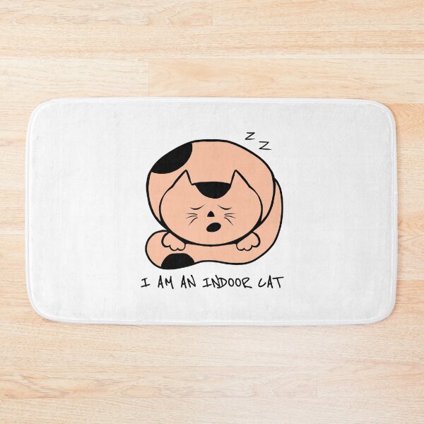 Item preview, I am an indoor cat - cute introvert cat designed and sold by stayartsy07.