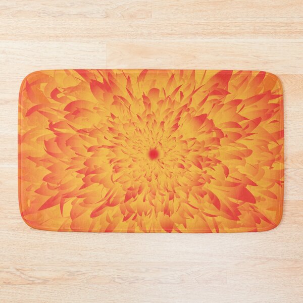 Item preview, Orange flower designed and sold by etc.studio.