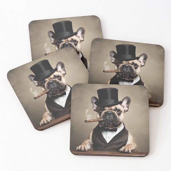 Item preview, Winston Churchill French Bulldog designed and sold by Silhouette Crafts.