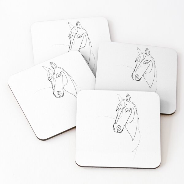 Item preview, One line horse - Fiducia designed and sold by addillum.