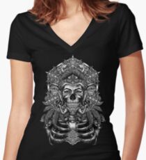 Winya No.21 Women's Fitted V-Neck T-Shirt