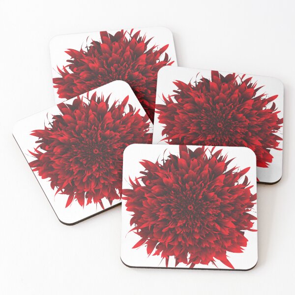 Item preview, Red flower designed and sold by etc.studio.