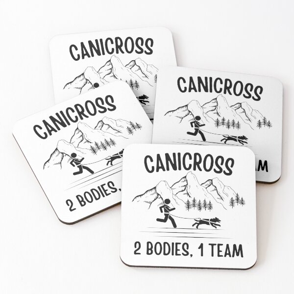 Item preview, Canicross 2 bodies, 1 Team  designed and sold by Guess4best.