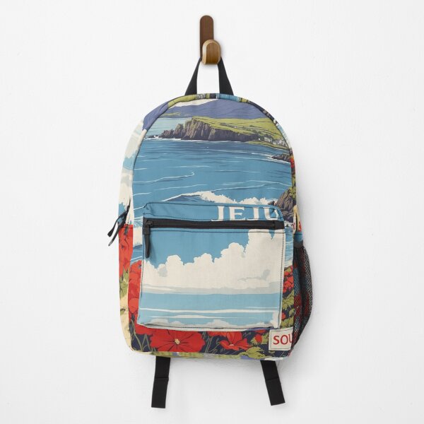 Item preview, Jeju Island South Korea Tourism Vintage Poster 3 designed and sold by TravelersGems.