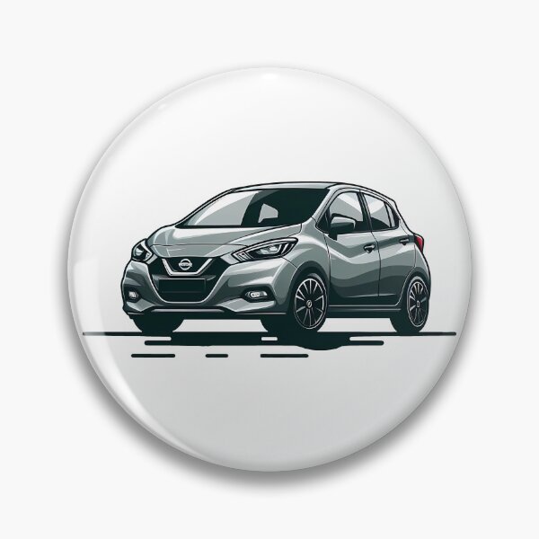 Item preview, Artistic Rendering of Silver Nissan Micra Compact Car designed and sold by DethLock.
