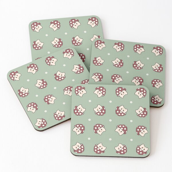 Item preview, Cute Mushroom Pattern designed and sold by Rae & Nova.