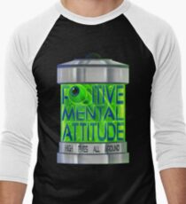 Positive Einstellung Baseballshirt mit 3/4-Arm