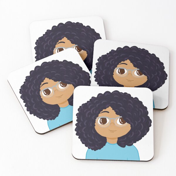 Item preview, Muchacha rizada designed and sold by Erica Teodoro Rocha.