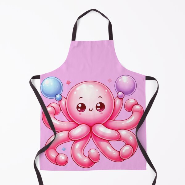 Item preview, Cute Pink Balloon Twister (Octopus) designed and sold by Suhazainah.