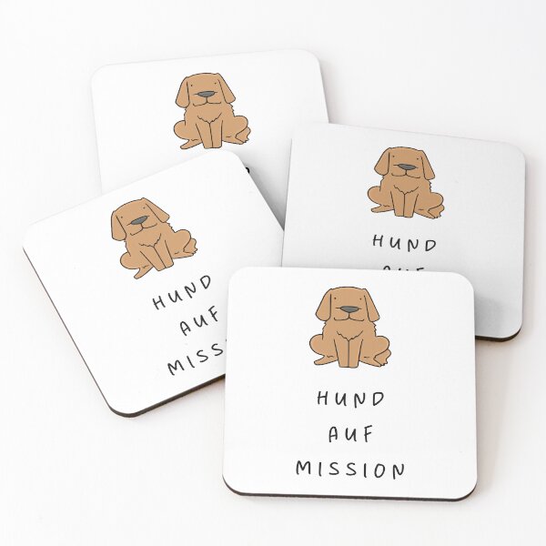 Item preview, HUND AUF MiSSiON - Dog Design Illustration designed and sold by RM-Journey.
