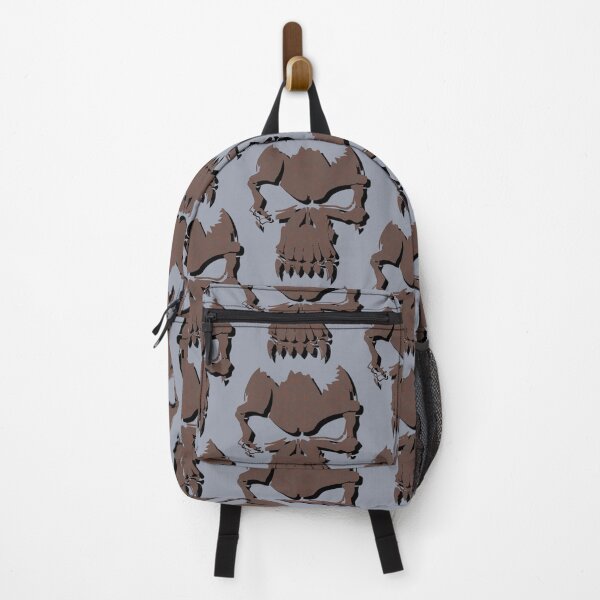 Item preview, Broken, rusted human skull with fangs. designed and sold by VugArtShop.