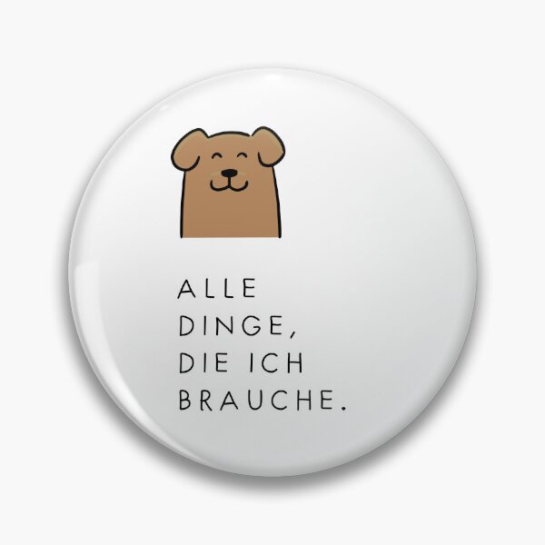 Item preview, ALLE DINGE, DIE ICH BRAUCHE -  Dog Essentials Design designed and sold by RM-Journey.