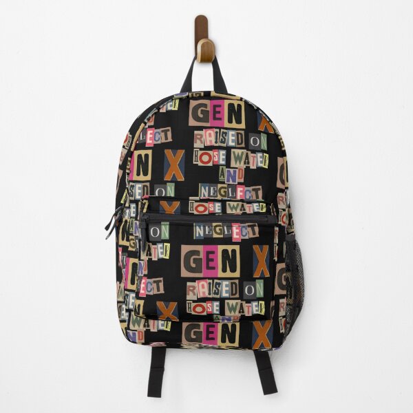 Item preview, GEN X raised on hose water and neglect Humor Generation X - Typography designed and sold by luuuMerch.