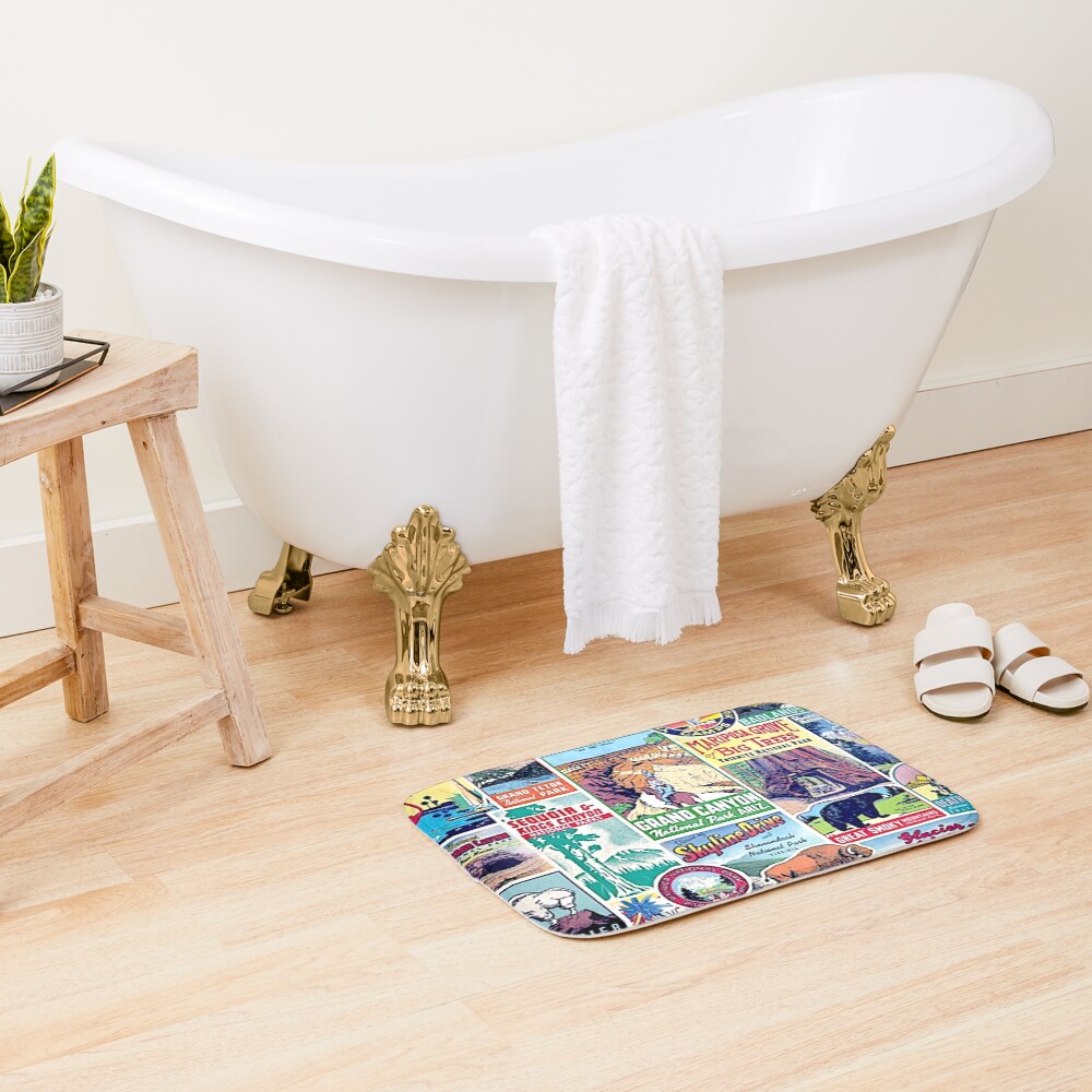 Item preview, Bath Mat designed and sold by RabbitDance.