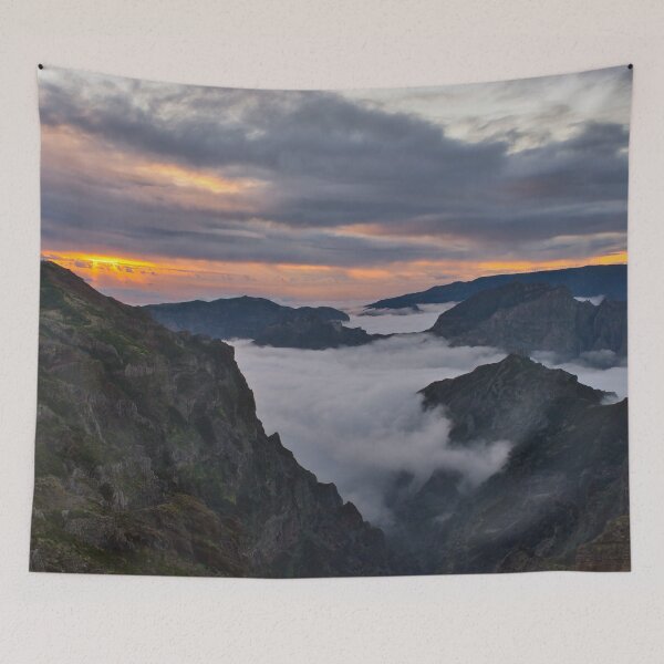 Item preview, Sunset at Pico do Arieiro designed and sold by NancyKHajjar.