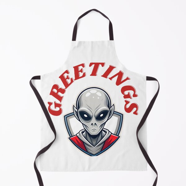 Item preview, Extra-terrestrial Hello - Alien Greeting designed and sold by artlife709.
