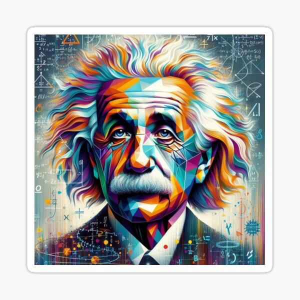 Item preview, Albert Einstein designed and sold by sevenmountains.