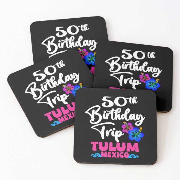 Item preview, 50th Birthday Trip Tulum Mexico designed and sold by giftfromheart.