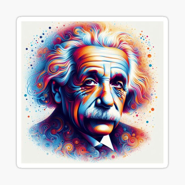 Item preview,  Albert Einstein designed and sold by sevenmountains.