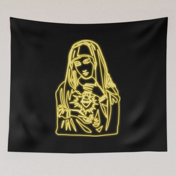 Item preview, Gold Neon - Immaculate Heart of Mary designed and sold by lachataigne.