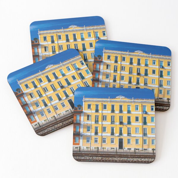 Item preview, yellow facade. Alçado Amarelo. Cruz Quebrada. Dafundo designed and sold by Tereza Pilar  Art.