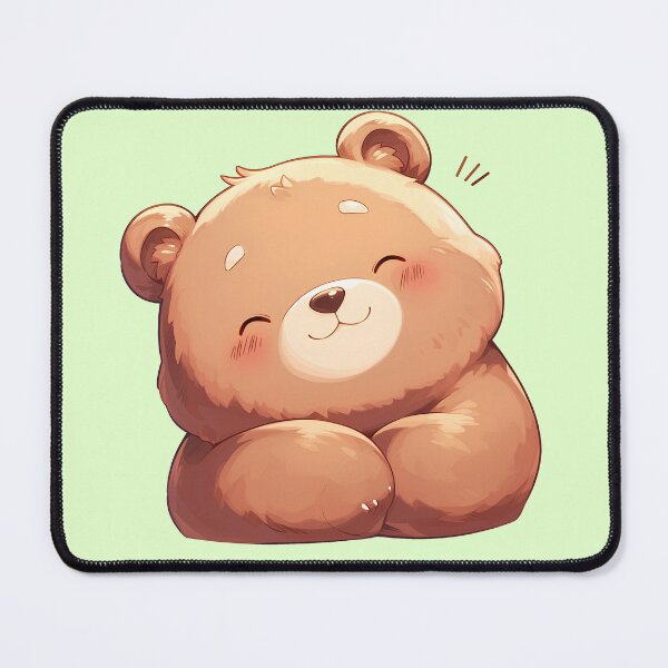 Item preview, Cute bear, happy face designed and sold by Rung304.