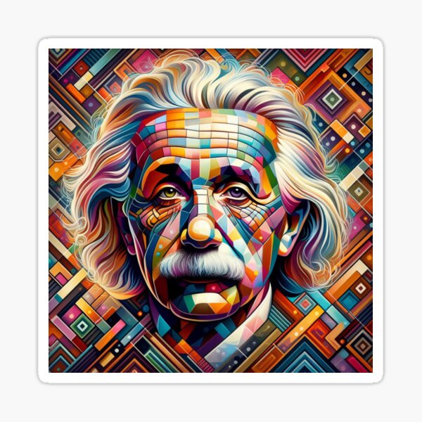 Item preview,  Albert Einstein designed and sold by sevenmountains.