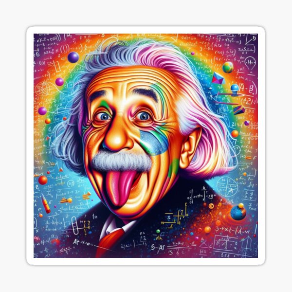 Item preview,  Albert Einstein designed and sold by sevenmountains.