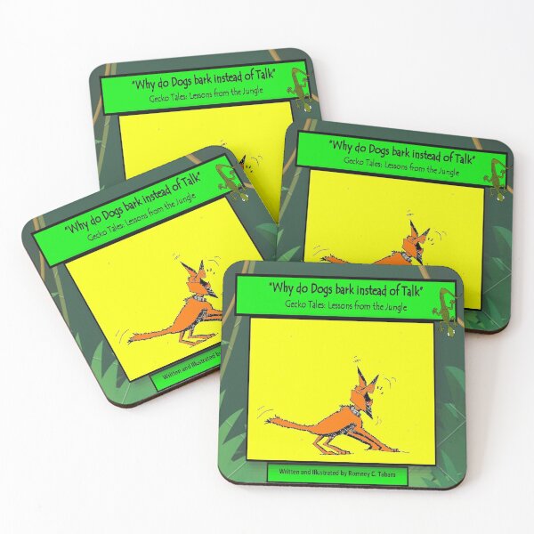 Item preview, Why do Dogs bark instead of Talk Book cover designed and sold by Nesian Tribe Designs.