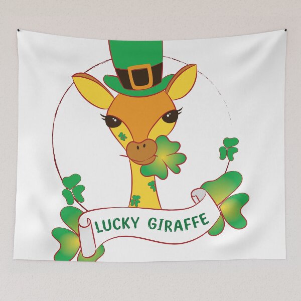 Item preview, St Patrick's Day Giraffe designed and sold by Shiraufa.