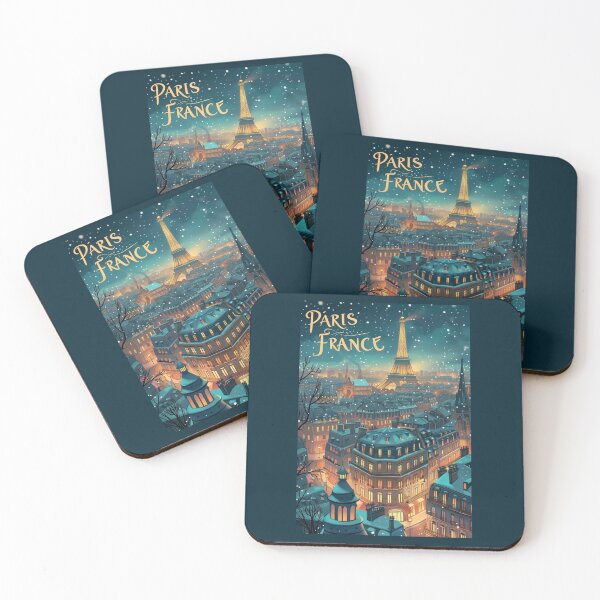 Item preview, Paris at Night -  France designed and sold by StudioRedKoala.