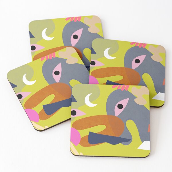 Item preview, Colorful abstract shapes designed and sold by AcuarelasCA.