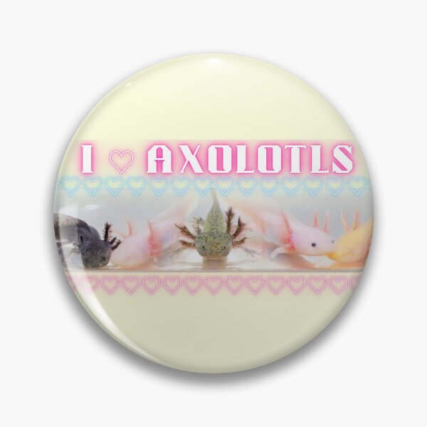 Item preview, cute axolotls designed and sold by TheKewtestEVER.