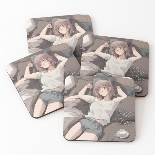 Item preview, Lazy day, manga, anime, rest. designed and sold by Slowianeczka.