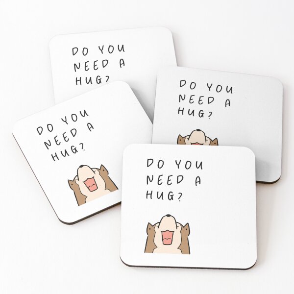 Item preview, Do you need a hug? | Dog Design Illustration designed and sold by RM-Journey.