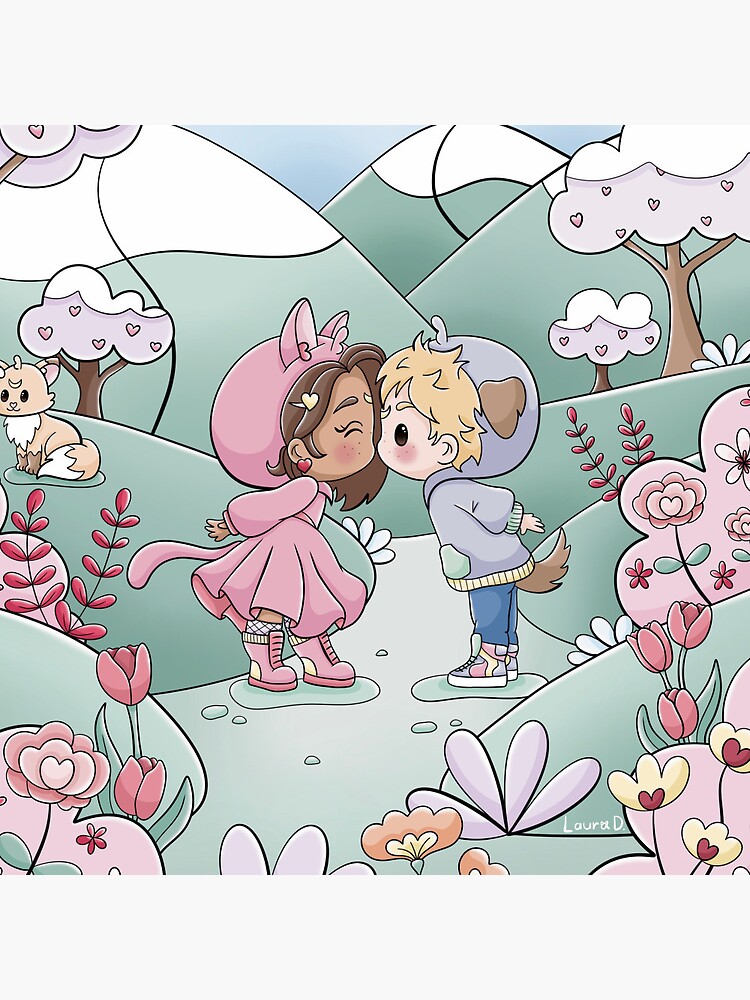 Thumbnail 3 of 3, Pin, Valentine's Day designed and sold by Pilou-Pixel.