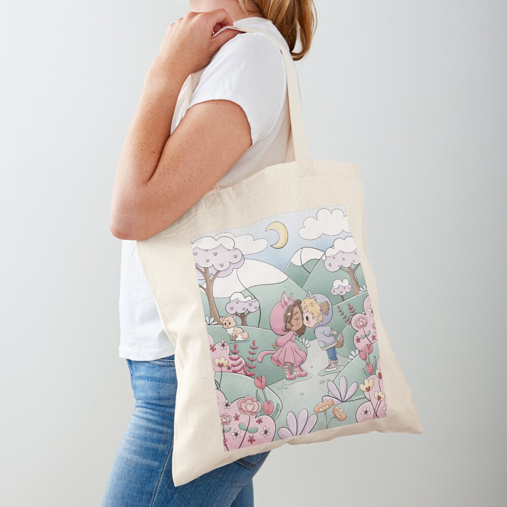 Aperçu de l'œuvre Tote bag classique créée et vendue par Pilou-Pixel.