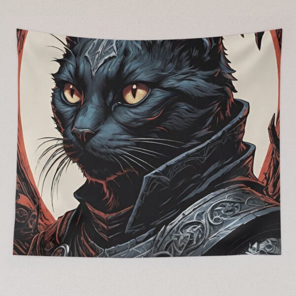 Item preview, Cat Worrier  designed and sold by Chantel Fourie.