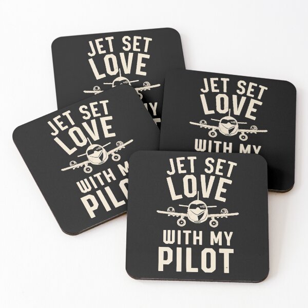 Item preview, Jet Set Love With My Pilot Pilot Wife designed and sold by DomTeesHaven.