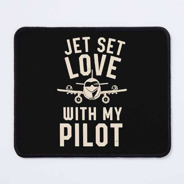 Item preview, Jet Set Love With My Pilot Pilot Wife designed and sold by DomTeesHaven.
