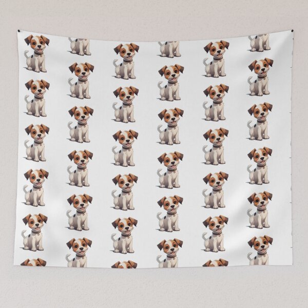 Artikelvorschau, Freundlicher Welpe Jack Russel Terrier entworfen und verkauft von Artcurrents.