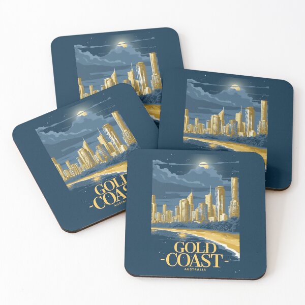 Item preview, Gold Coast - Australia designed and sold by StudioRedKoala.