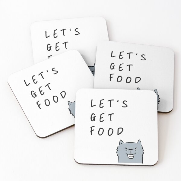 Item preview, Let’s get food | Dog Design Illustration designed and sold by RM-Journey.