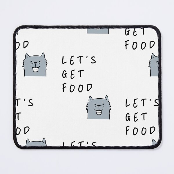Item preview, Let’s get food | Dog Design Illustration designed and sold by RM-Journey.
