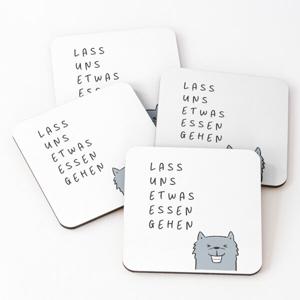 Item preview, Lass uns etwas essen gehen | Dog Design Illustration designed and sold by RM-Journey.