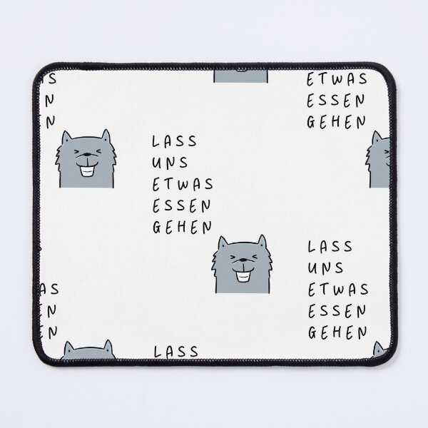 Item preview, Lass uns etwas essen gehen | Dog Design Illustration designed and sold by RM-Journey.