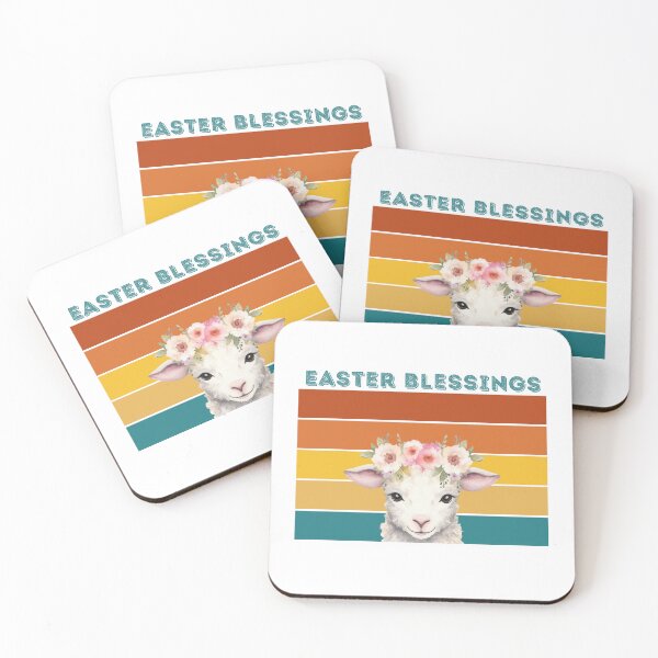 Item preview, Happy Easter From The Easter Blessing Lamb designed and sold by ebocraft.