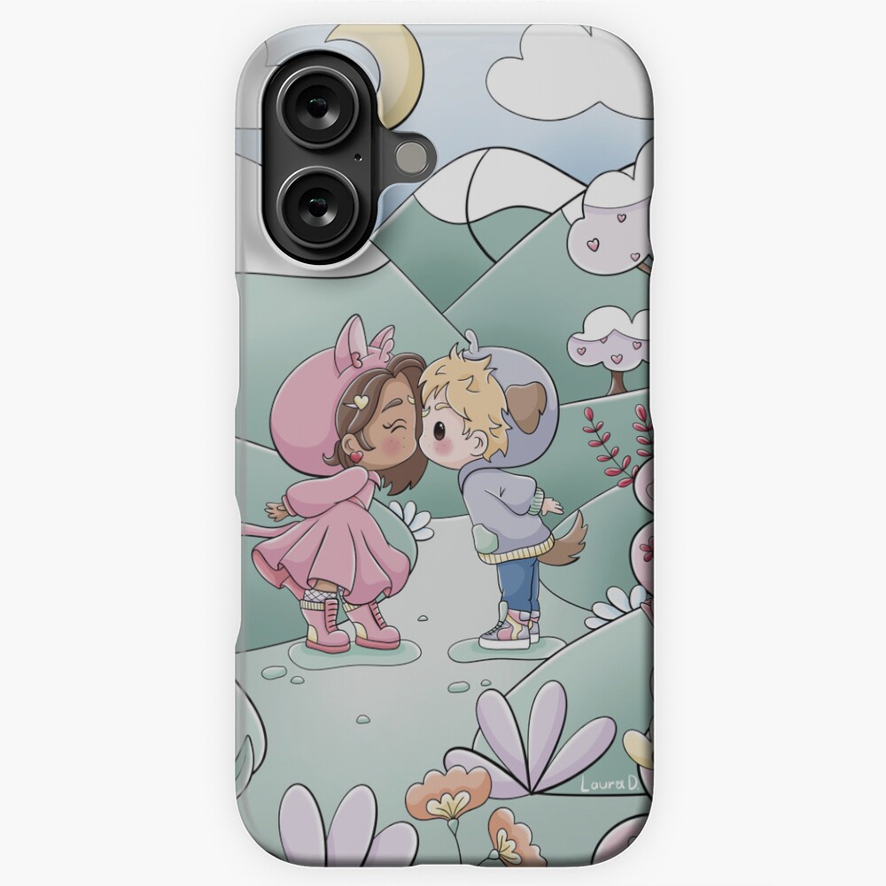 Aperçu de l'œuvre Coque rigide iPhone créée et vendue par Pilou-Pixel.
